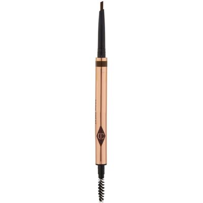 Charlotte Tilbury Lápiz de cejas en marrón medio - Herramienta de precisión micro Charlotte Tilbury Lápiz de cejas en marrón medio - Herramienta de precisión micro