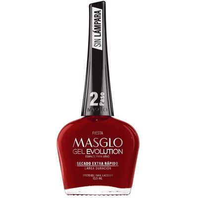 MASGLO Esmalte Gel Evolution Efecto Gel 13,5 ml . (13 ml) Fiesta MASGLO Esmalte Gel Evolution Efecto Gel 13,5 ml . (13 ml) Fiesta