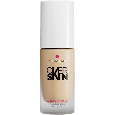 VERALAB Base de Maquillaje Glow And Care 30 ml Overskin. 04 CREAM VERALAB Base de Maquillaje Glow And Care 30 ml Overskin. 04 CREAM