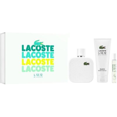 Lacoste Estuche Regalo Eau de Toilette L.12.12 Blanc . Lacoste Estuche Regalo Eau de Toilette L.12.12 Blanc .