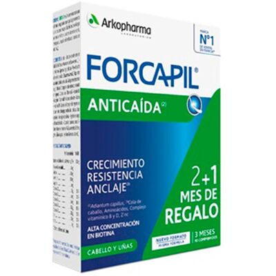 Arkopharma Complemento Alimenticio Forcapil Anticaída 90 comprimidos . (90 Comprimidos) Arkopharma Complemento Alimenticio Forcapil Anticaída 90 comprimidos . (90 Comprimidos)