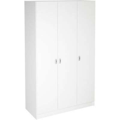 Md Block - Armario 3 Puertas Acabado Blanco - 200cm Md Block - Armario 3 Puertas Acabado Blanco - 200cm