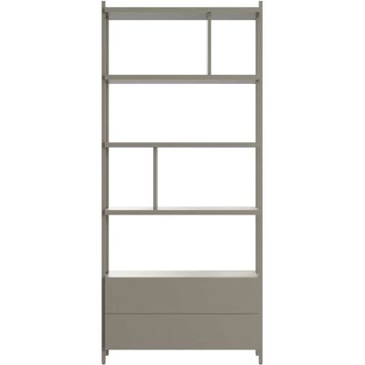 BoConcept Estantería alta con cajón Calgary . Gris BoConcept Estantería alta con cajón Calgary . Gris