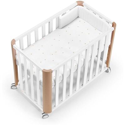 Cotinfant Pack cuna evolutiva (90x50-120x60 cm) Doco Sleeping PLUS + colchón + textil 90x50 Tipi verde. (81 X 95 X 54 Cm) Blanco / Natural niño Cotinfant Pack cuna evolutiva (90x50-120x60 cm) Doco Sleeping PLUS + colchón + textil 90x50 Tipi verde. (81 X 95 X 54 Cm) Blanco / Natural niño