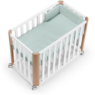 Cotinfant Pack cuna evolutiva (90x50-120x60 cm) Doco Sleeping PLUS + colchón + textil 90x50 Tipi verde. (81 X 95 X 54 Cm) Blanco / Natural niño Cotinfant Pack cuna evolutiva (90x50-120x60 cm) Doco Sleeping PLUS + colchón + textil 90x50 Tipi verde. (81 X 95 X 54 Cm) Blanco / Natural niño