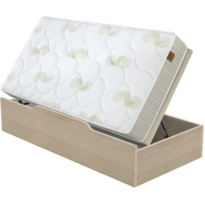 Flex Conjunto colchón muelles continuos Chelsea + canapé apertura Lateral . (Cama 90 x 200 cm) Natural Flex Conjunto colchón muelles continuos Chelsea + canapé apertura Lateral . (Cama 90 x 200 cm) Natural