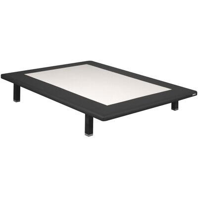 Pikolin Base tapizada Divanlín Polipiel + tejido 3D transpirable . (Cama 105 x 200 cm) Negro Pikolin Base tapizada Divanlín Polipiel + tejido 3D transpirable . (Cama 105 x 200 cm) Negro