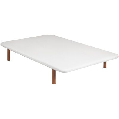 Pikolin Base tapizada Divanlín 3D . (Cama 135 x 190 cm) Blanco Pikolin Base tapizada Divanlín 3D . (Cama 135 x 190 cm) Blanco