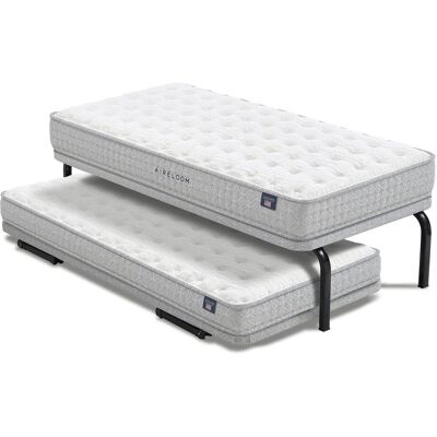 Aireloom Conjunto cama nido Rookie + pack 2 colchones infantil-juvenil Rookie V2 . (Cama 80 x 190 cm) Aireloom Conjunto cama nido Rookie + pack 2 colchones infantil-juvenil Rookie V2 . (Cama 80 x 190 cm)