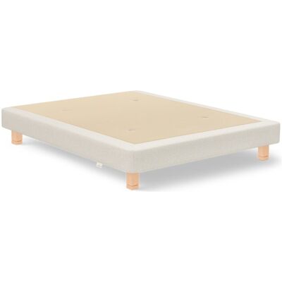 Sonpura Base tapizada en tela Classic . (Cama 105 x 190 cm) Beige Sonpura Base tapizada en tela Classic . (Cama 105 x 190 cm) Beige