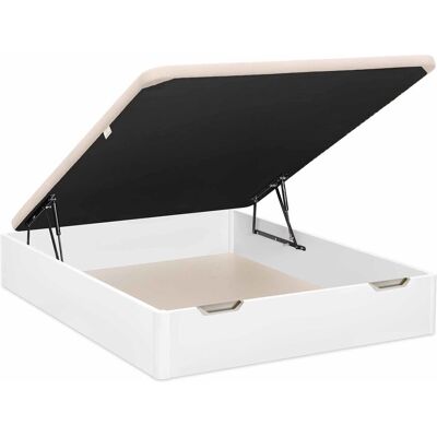 Sonpura Canapé abatible de madera Stela 3D . (Cama 105 x 200 cm) Blanco Sonpura Canapé abatible de madera Stela 3D . (Cama 105 x 200 cm) Blanco