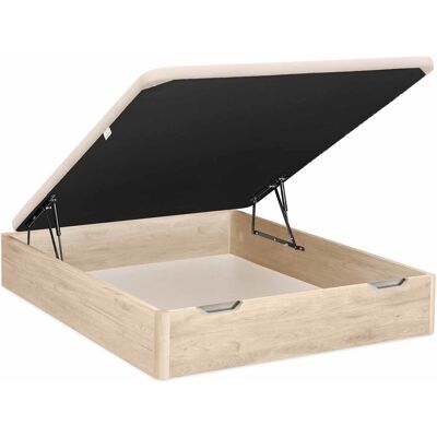 Sonpura Canapé abatible de madera Stela 3D . (Cama 105 x 190 cm) Natural Sonpura Canapé abatible de madera Stela 3D . (Cama 105 x 190 cm) Natural