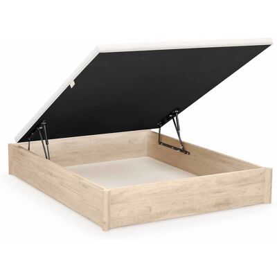 Sonpura Canapé abatible de madera Amara . (Cama 105 x 200 cm) Natural Sonpura Canapé abatible de madera Amara . (Cama 105 x 200 cm) Natural