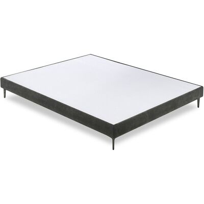 Dunlopillo Base tapizada Tap 14 On . (Cama 105 x 190 cm) Gris oscuro Dunlopillo Base tapizada Tap 14 On . (Cama 105 x 190 cm) Gris oscuro
