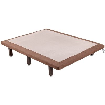 Pardo Base tapizada con patas Adapta BT . (Cama 105 x 190 cm) Chocolate Pardo Base tapizada con patas Adapta BT . (Cama 105 x 190 cm) Chocolate