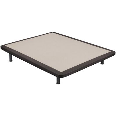 Flex Base tapizada Polipiel 3D . (Cama 150 x 190 cm) Marrón Flex Base tapizada Polipiel 3D . (Cama 150 x 190 cm) Marrón
