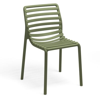 Nardi - Silla apilable Doga - Diseñador Raffaello Galiotto - Silla de jardín Nardi - Silla apilable Doga - Diseñador Raffaello Galiotto - Silla de jardín