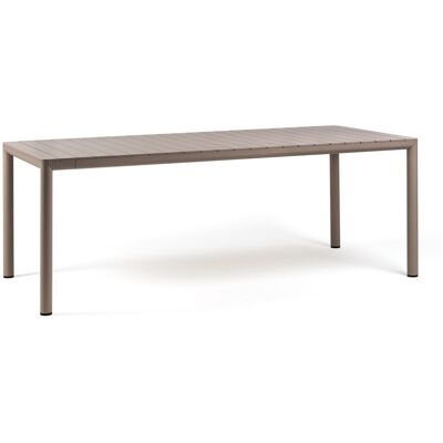 NARDI - Mesa de jardín extensible Tevere - Beige NARDI - Mesa de jardín extensible Tevere - Beige