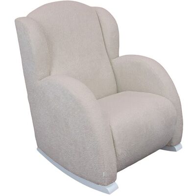 Micuna Butaca Mecedora de lactancia reclinable Flor Relax. Gris / Blanco niño Micuna Butaca Mecedora de lactancia reclinable Flor Relax. Gris / Blanco niño