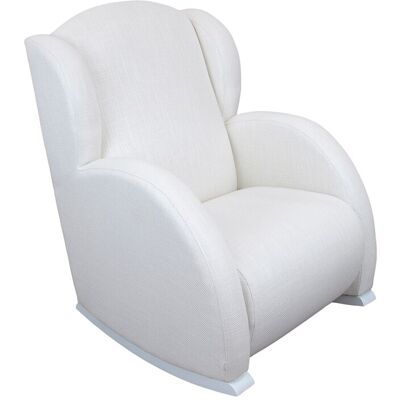 Micuna Butaca Mecedora de lactancia reclinable Flor Relax. Blanco mate niño Micuna Butaca Mecedora de lactancia reclinable Flor Relax. Blanco mate niño