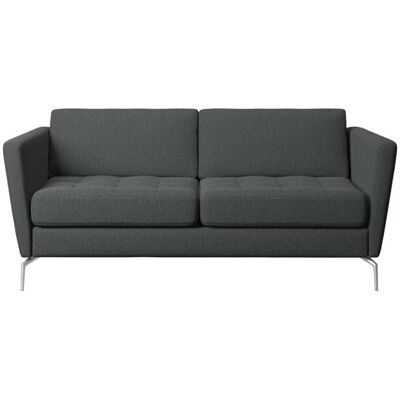 BoConcept Sofá Osaka de 2 plazas tela Nani . Gris oscuro BoConcept Sofá Osaka de 2 plazas tela Nani . Gris oscuro