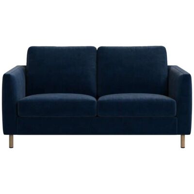 BoConcept Sofá individual de 2 plazas tela Ravello . Azul oscuro BoConcept Sofá individual de 2 plazas tela Ravello . Azul oscuro