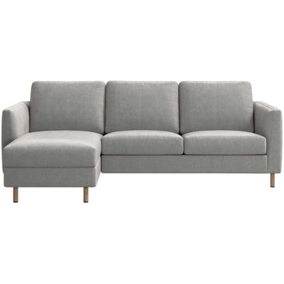 BoConcept Sofá individual con chaiselongue izquierda Ravello . Gris claro BoConcept Sofá individual con chaiselongue izquierda Ravello . Gris claro