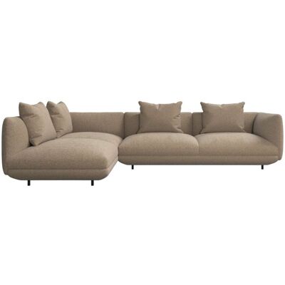 BoConcept Sofá Salamanca esquinero chaiselongue izquierda Lazio bouclé . Marrón BoConcept Sofá Salamanca esquinero chaiselongue izquierda Lazio bouclé . Marrón