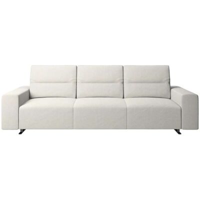 BoConcept Sofá Hampton de 3 plazas Lazio bouclé . Blanco BoConcept Sofá Hampton de 3 plazas Lazio bouclé . Blanco