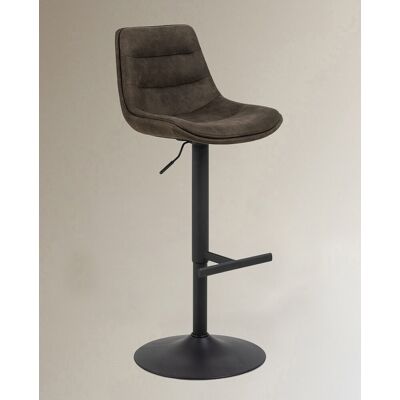El Corte Inglés Set de 2 taburetes elevables Cedric. Antracita El Corte Inglés Set de 2 taburetes elevables Cedric. Antracita