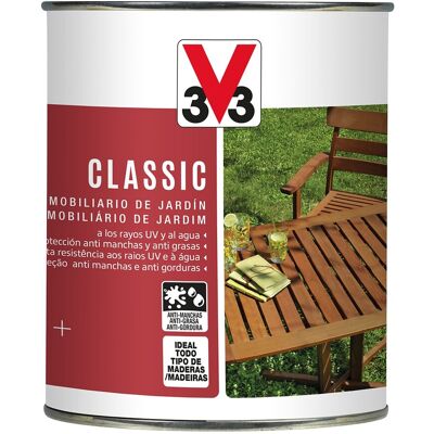 V33 Aceite de Teca Alta Resistencia para la Madera . (750 ml) Teca V33 Aceite de Teca Alta Resistencia para la Madera . (750 ml) Teca