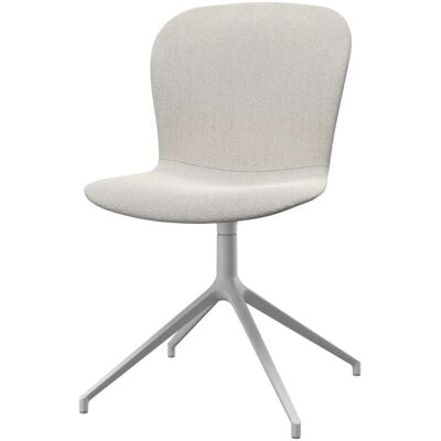 BoConcept Pack de dos sillas Adelaide giratoria blanca tela Lazio . Blanco BoConcept Pack de dos sillas Adelaide giratoria blanca tela Lazio . Blanco
