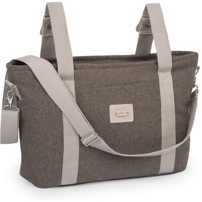 PAZ Rodríguez Bolso para silla colección Moura-Acanto. Marrón topo PAZ Rodríguez Bolso para silla colección Moura-Acanto. Marrón topo