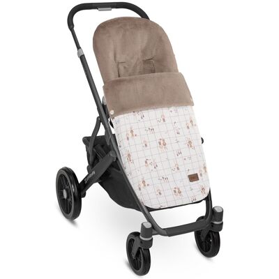 PAZ Rodríguez Saco para silla estrecha o ligera colección Lebrel. Marrón topo PAZ Rodríguez Saco para silla estrecha o ligera colección Lebrel. Marrón topo