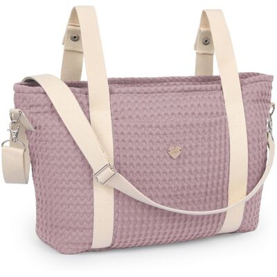 PAZ Rodríguez Bolso para silla colección Labaza. Rosa pastel PAZ Rodríguez Bolso para silla colección Labaza. Rosa pastel