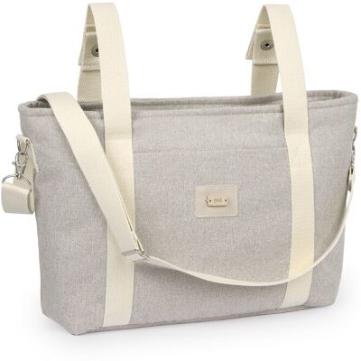 PAZ Rodríguez Bolso para silla colección Moura-Acanto. Crema PAZ Rodríguez Bolso para silla colección Moura-Acanto. Crema