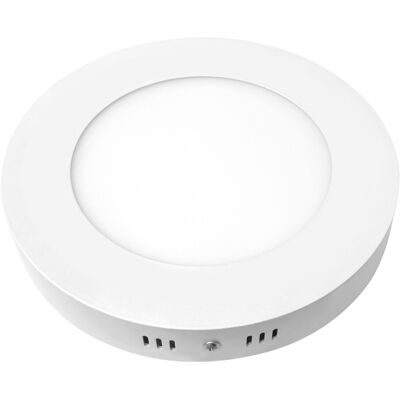 GARZA Downlight LED superficie redondo 12 W 1020 lm BCO. Luz fría ( >= 5000 K ) GARZA Downlight LED superficie redondo 12 W 1020 lm BCO. Luz fría ( >= 5000 K )
