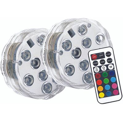 XANLITE Pack 2 Lámparas LED Flotantes RGB+Mando. Transparente XANLITE Pack 2 Lámparas LED Flotantes RGB+Mando. Transparente