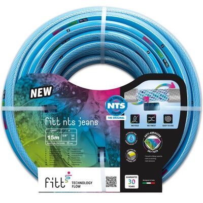 FITT Manguera de jardín Ø 15 mm x 15 metros. Azul FITT Manguera de jardín Ø 15 mm x 15 metros. Azul