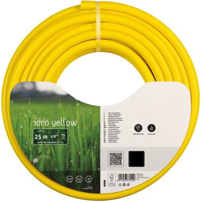 FITT Manguera de jardín Idro Yellow Ø15 x 25 m. Amarillo FITT Manguera de jardín Idro Yellow Ø15 x 25 m. Amarillo