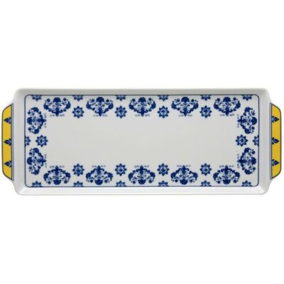 Vista Alegre Bandeja rectangular Castelo Branco . Azul Vista Alegre Bandeja rectangular Castelo Branco . Azul