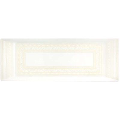 Vista Alegre Bandeja rectangular Ivory . (32 cm) Blanco Vista Alegre Bandeja rectangular Ivory . (32 cm) Blanco