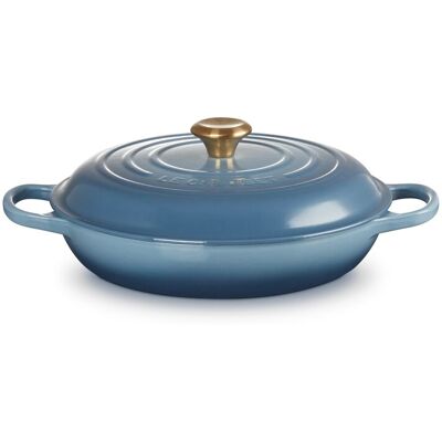 Le Creuset Signature Cazuela de Hierro Fundido 30cm - Chambray Le Creuset Signature Cazuela de Hierro Fundido 30cm - Chambray