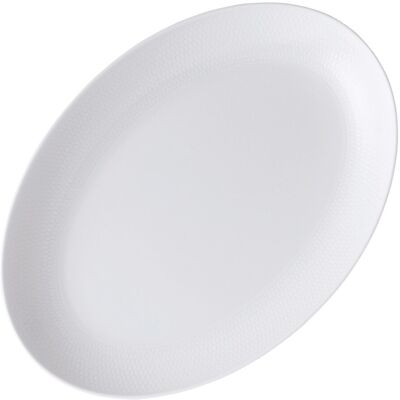Wedgwood Fuente oval Gio . Blanco Wedgwood Fuente oval Gio . Blanco