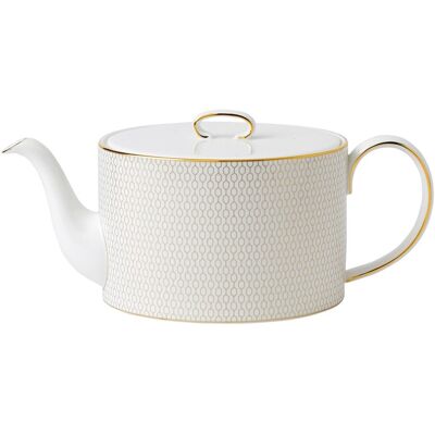 Tetera de Bone China Gio Gold de Wedgwood - Estilo Geométrico Moderno Tetera de Bone China Gio Gold de Wedgwood - Estilo Geométrico Moderno