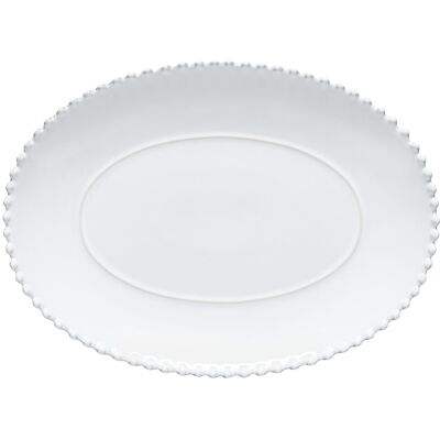 Costa Nova Fuente Oval Pearl . (33 cm) Blanco Costa Nova Fuente Oval Pearl . (33 cm) Blanco