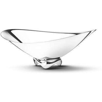 Georg Jensen - Wave - Grande - acero inoxidable pulido - Cuenco Georg Jensen - Wave - Grande - acero inoxidable pulido - Cuenco