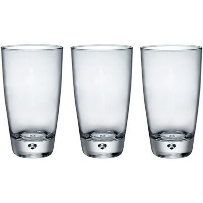 Bormioli Rocco Juego de 3 vasos altos Lybra . (Grande) Bormioli Rocco Juego de 3 vasos altos Lybra . (Grande)