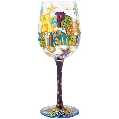 Lolita Copa de vino Happy Retirement . Multicolor Lolita Copa de vino Happy Retirement . Multicolor