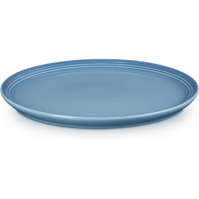 Plato de borde de cerámica de piedra Le Creuset Chambray 22cm - Plato lateral Plato de borde de cerámica de piedra Le Creuset Chambray 22cm - Plato lateral